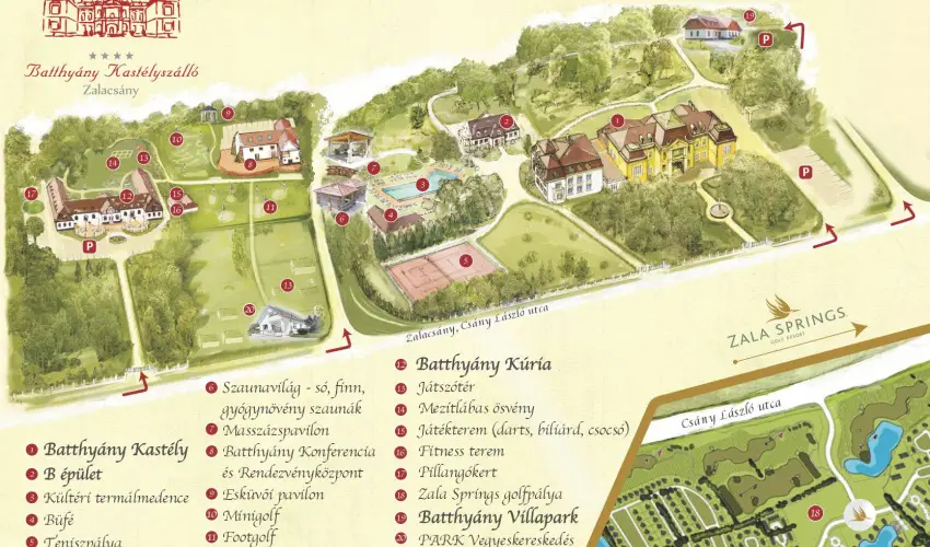 Batthy�ny Kast�lysz�ll� Zalacs�ny - P�nk�sd - teljes el�refizet�ssel (min. 3 �j)