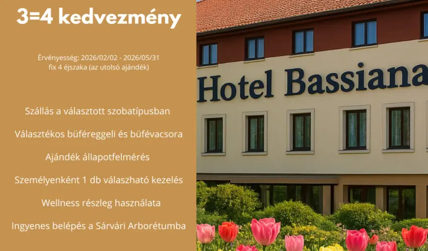 Hotel Bassiana S�rv�r - P�nk�sd (min. 2 �j)