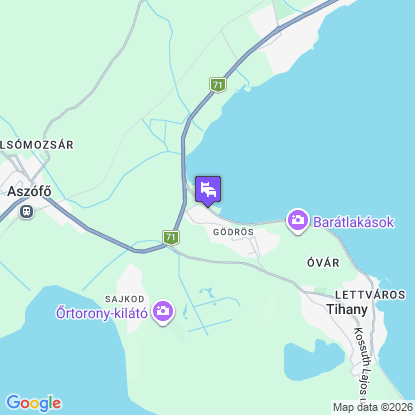 Aquilo Apartmanok a térképen