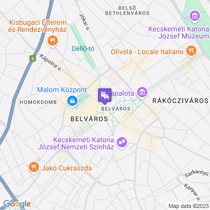 Aranyhomok Business & Wellness Hotel a térképen