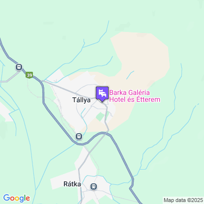 Barka Galéria Hotel és Étterem a térképen