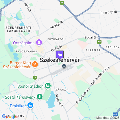 Castrum Hotel a térképen