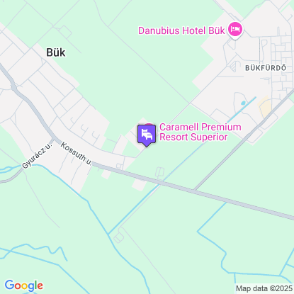 Danubius Hotel Bük a térképen