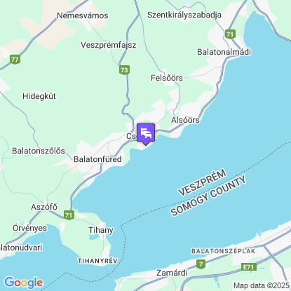 Holiday Hotel Csopak a trkpen