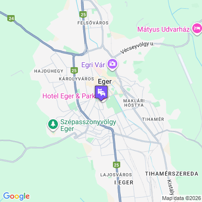 Hotel Eger & Park a t�rk�pen