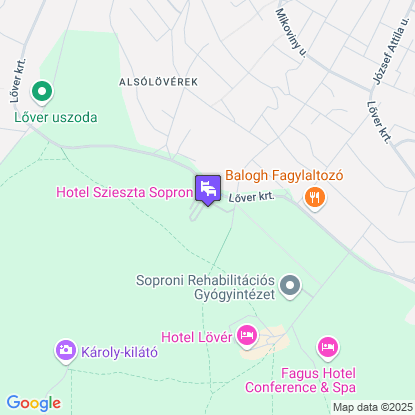 Hotel Szieszta a t�rk�pen