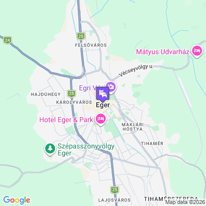 Margaréta Garden a térképen