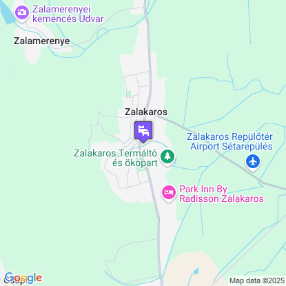 Ngy vszak Apartmanhz Zalakaros a trkpen