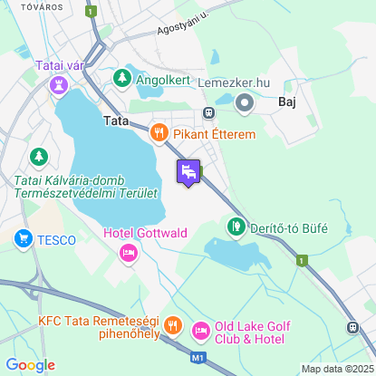 Öreg-tó Hotel a térképen