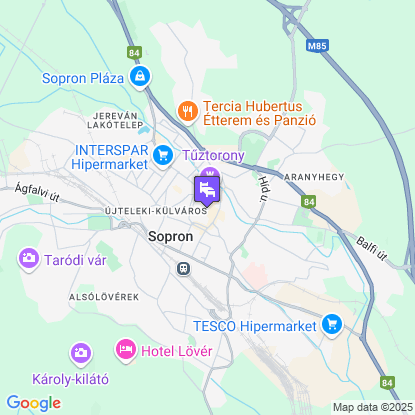 Palatinus Hotel a trkpen