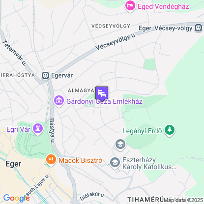 Siesta Vendégház a térképen