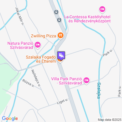 Szalajka Fogad a trkpen