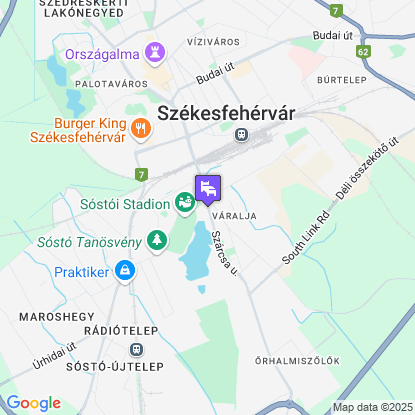 Szrcsa Hotel a trkpen