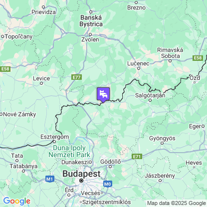 Sztr Motel s tterem a trkpen