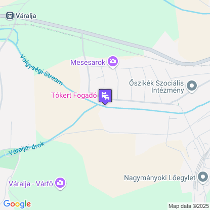 Tókert Fogadó a térképen