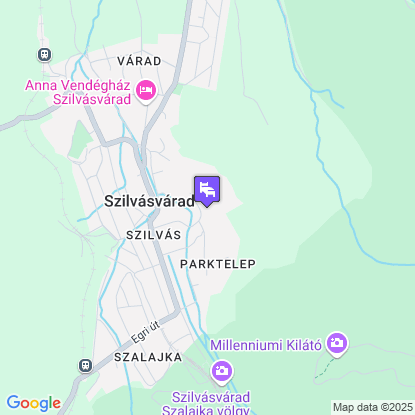 La Contessa Kastélyhotel a térképen