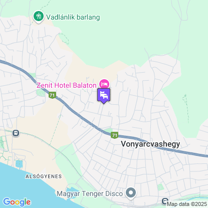 Zenit Hotel Balaton a trkpen